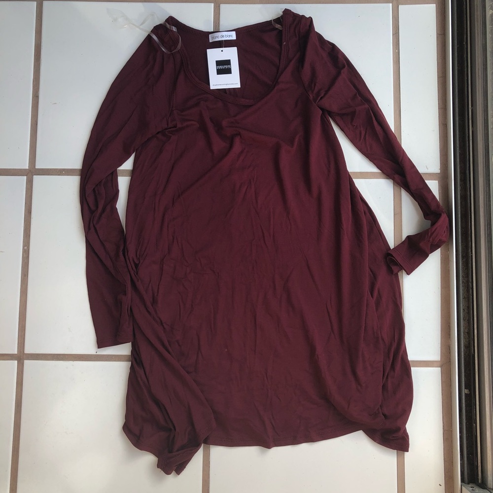 Homecoming Honolulu Maroon Dress